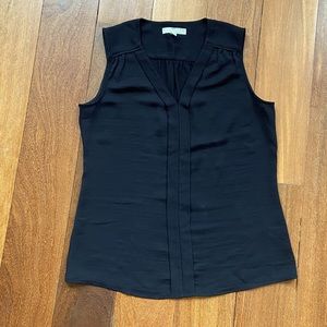 Banana Republic Black Silk Sleeveless Top, Size 2